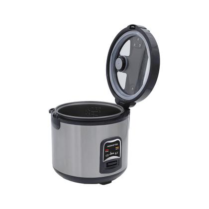 Imagem de Panela eletrica de arroz e legumes agratto inox 6 xicaras visor de vidro 127v