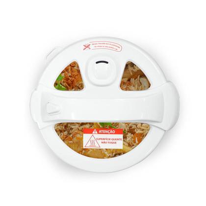Imagem de Panela Elétrica de Arroz EOS 5 Xícaras Inox Branca com Tampa de Vidro Clear Glass EPA05BI 220V 220V