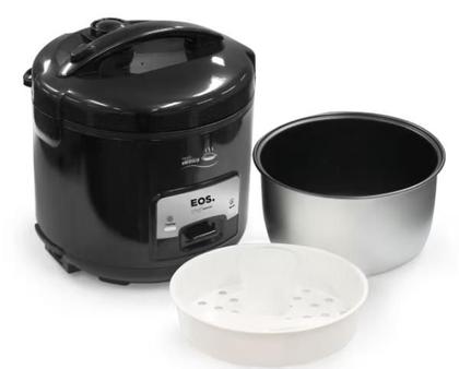 Imagem de PANELA ELETRICA DE ARROZ EOS 700W 1,8L FAZ 10 XICARAS Preto 220V