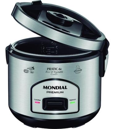 Imagem de Panela Elétrica De Arroz Pratic Rice Pe-43 Inox Mondial