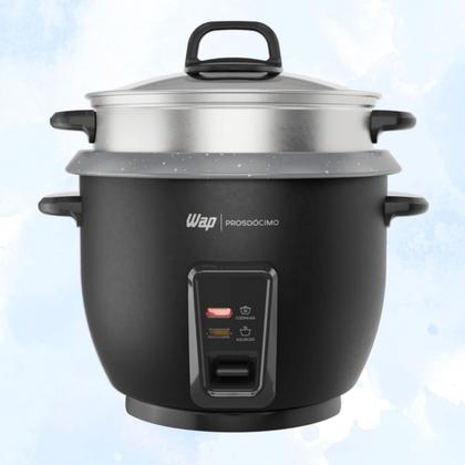 Imagem de Panela Elétrica de Arroz Soltinho 2 em 1 Preparos rápidos e sem complicações 1L Wap WRC1000 Original