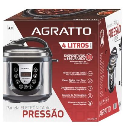 Imagem de Panela Elétrica De Pressão 4 Litros Agratto Grande Arroz Top