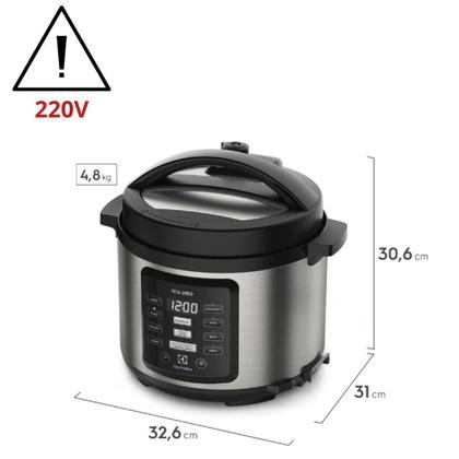 Imagem de Panela Elétrica De Pressão Electrolux Pcc15 5 Litros 220V