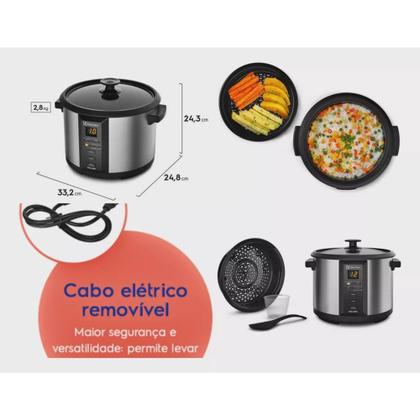 Imagem de Panela Elétrica Multifuncional Electrolux Digital 600w 220v