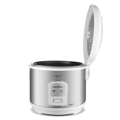 Imagem de Panela Eletrica para Arroz Briania BPA5BI - 400W - 1.5L - 220V - Prata/Branco