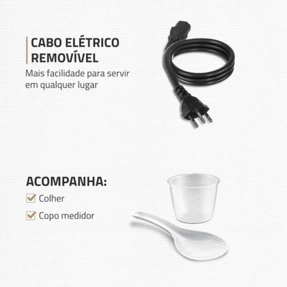 Imagem de Panela Elétrica Pe-60-6l Digital Pressão 6l Mondial Cor Preto Frequência 60hz