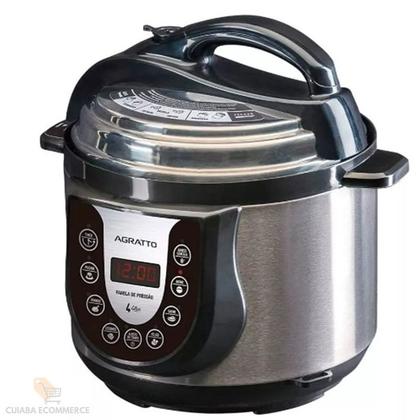Imagem de Panela Eletrônica Pressão Para Fritar Bife e Linguiça