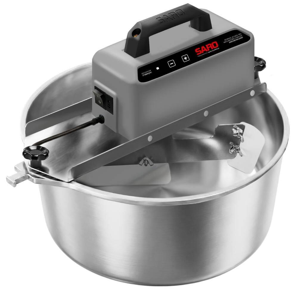 Imagem de Panela Misturadora Automática para Doces e Massas SARO G3 21 Litros Inox Bivolt