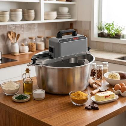 Imagem de Panela Misturadora Automática para Doces e Massas SARO G3 21 Litros Inox Bivolt