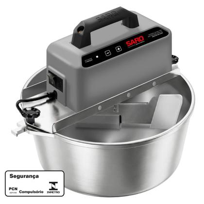 Imagem de Panela Misturadora de Doces e Brigadeiro Elétrica 10 Litros PA10 Inox Bivolt