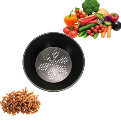 Imagem de Panela Multiuso 7 x1  Vermelho Vapor Antiaderente Pipoqueira Formas Pudim Cuscus Fogão a Gas