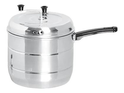 Imagem de Panela Pipoqueira Alumínio 4,8 Litros Antiaderente Reforçada