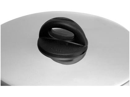 Imagem de Panela Polida de Alumínio Nigro Eterna 24cm 5L com Tampa Resistente