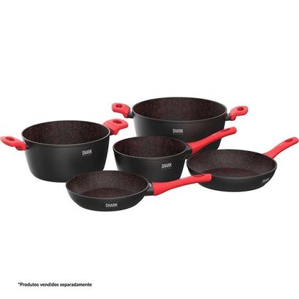 Imagem de Panela Polishop iChef Home Family Size Shark Series Vermelha 28cm