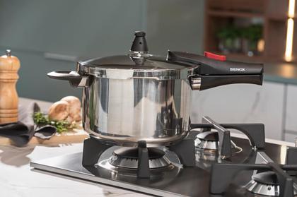 Imagem de Panela Pressão Inox Ultra 4Litros Brinox