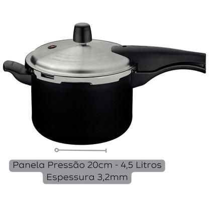 Imagem de Panela Pressão Tramontina Vancouver 4.5 Litros Antiaderente