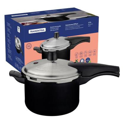 Imagem de Panela Pressão Tramontina Vancouver 4.5 Litros Antiaderente