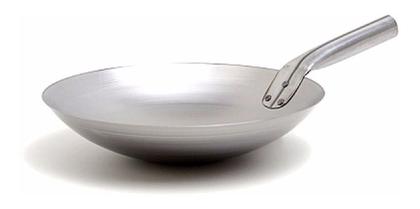 Imagem de Panela Wok De Ferro Torki Com Cabo 41cm