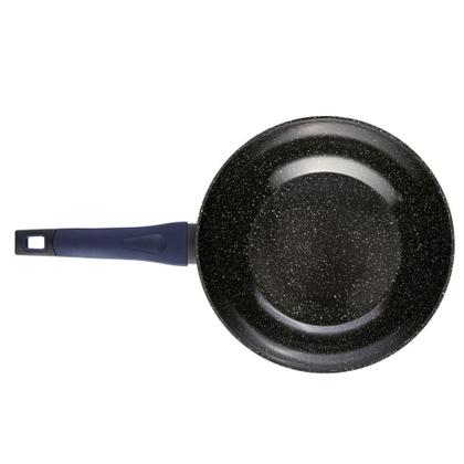 Imagem de Panela Wok Everyday 28 cm 4,1 L Azul em Alumínio Forjado com Revestimento Antiaderente Indução Oxford
