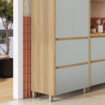 Imagem de Paneleiro 2 Portas 2 Gavetas 70Cm 100% Mdf Rainha