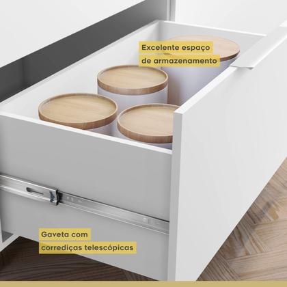 Imagem de Paneleiro 2 Portas 2 Gavetas Marquesa 70Cm  100% Mdf