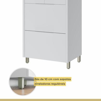 Imagem de Paneleiro 2 Portas 2 Gavetas Marquesa 70Cm  100% Mdf