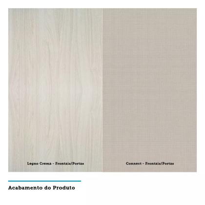 Imagem de Paneleiro 70 cm Duplo Nicho 3 Portas Luci Luciane Móveis