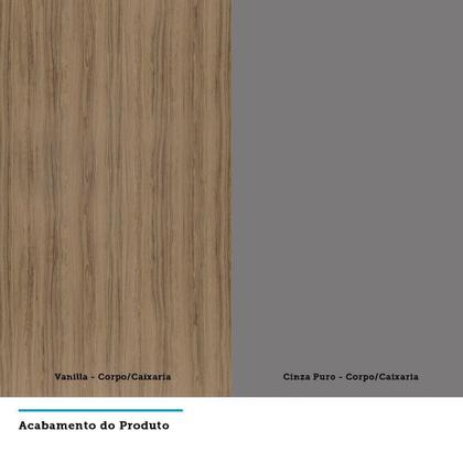 Imagem de Paneleiro 70 Cm Duplo Nicho De Abrir Basculante 1 Prateleira