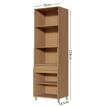 Imagem de Paneleiro 70cm 4 Portas 2 Gavetas 100 MDF Simone Mendes Nesher