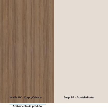 Imagem de Paneleiro 70cm 4 Prts Espaço Micro-ondas Aspen Vanilla/beige
