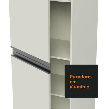 Imagem de Paneleiro Armário de Cozinha 100% MDF 2 Portas Branco Smart Madesa