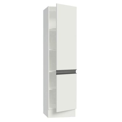 Imagem de Paneleiro Armário de Cozinha 100% MDF 2 Portas Branco Smart Madesa