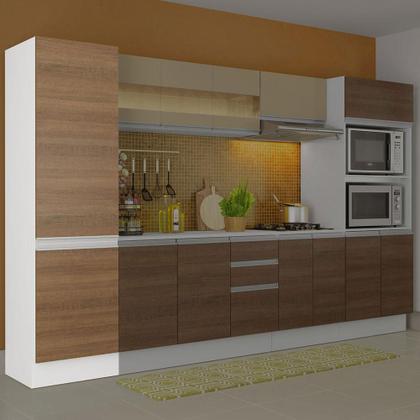 Imagem de Paneleiro Armário de Cozinha 100% MDF 2 Portas Smart Madesa