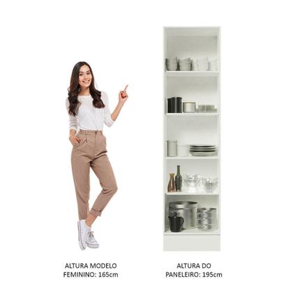 Imagem de Paneleiro Armário de Cozinha 100% MDF 2 Portas Smart Madesa