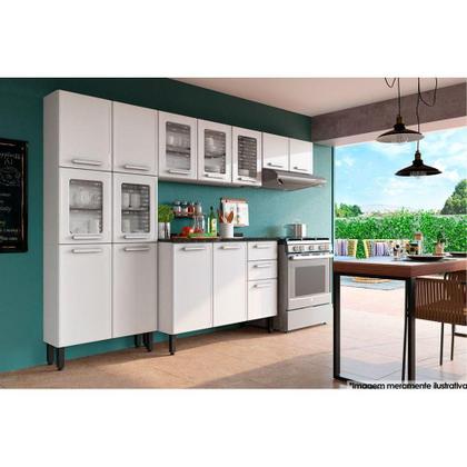 Paneleiro Bertolini Gourmet 4065 Aço 2 VD 80cm Branco - Paneleiro