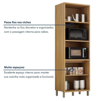 Imagem de Paneleiro com 2 Nichos 4 Portas 73cm Torino