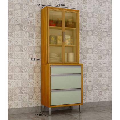 Imagem de Paneleiro Cristaleira Jade Chf Moveis