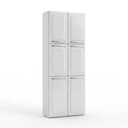 Imagem de Paneleiro de Aço 6 Portas 179 x 70cm Luce Itatiaia Branco