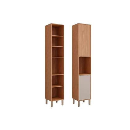 Imagem de Paneleiro de Cozinha Esplêndida 2 Portas 37cm Freijo/Off White - MGM