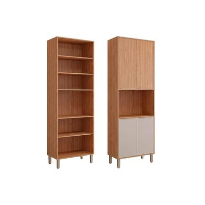 Imagem de Paneleiro de Cozinha Esplêndida Torre Quente c/4 Portas 1 Forno 70cm Freijo/Off White - MGM