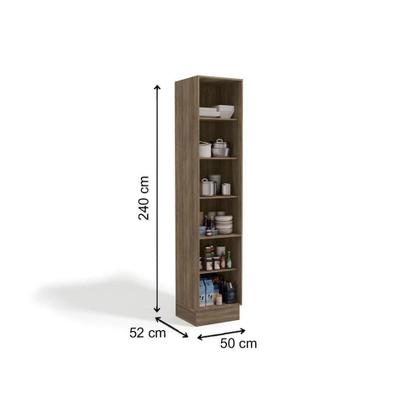 Imagem de Paneleiro de Cozinha Maxxi G749 c/ 2 Portas Nogal - Kappesberg
