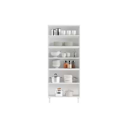 Imagem de Paneleiro de Cozinha Mirage New c/ 6 Portas (2 c/Vidro) Branco - Telasul
