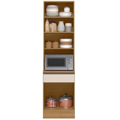 Imagem de Paneleiro Duplo 2P 1G 215x58 cm 12634 Etti Carvalho Oak Off White PLN