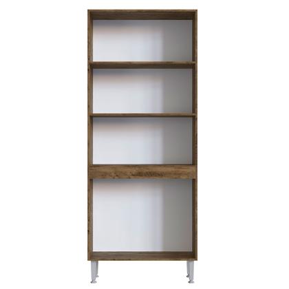 Imagem de Paneleiro Duplo Athena 4 Portas Itauba/Off White - Irm Móveis