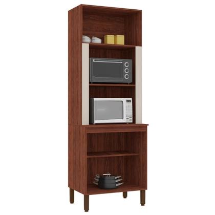 Imagem de Paneleiro Duplo com 4 Portas Winkler Nogueira Off White