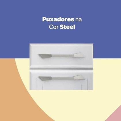 Imagem de Paneleiro Duplo de Aço Topázio