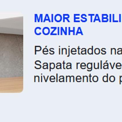 Imagem de Paneleiro Duplo em Aço 80cm 4 Portas Nicho para Forno New Premium Itatiaia