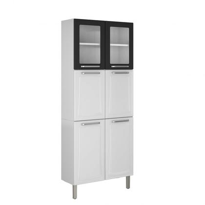 Imagem de Paneleiro Duplo em Aço com Vidro 6 Portas Ipldv-70 Tarsila Itatiaia