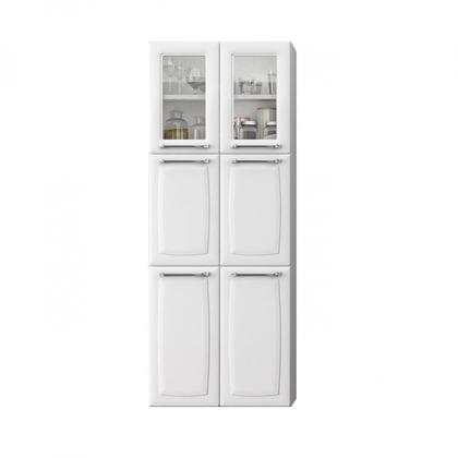 Imagem de Paneleiro Duplo em Aço em Aço Alto 6 Portas Luce Itatiaia