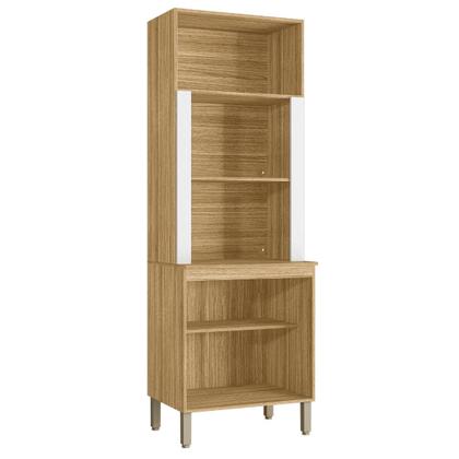 Imagem de Paneleiro Duplo Forno sem gaveteiro Ametista Freijó Supremo